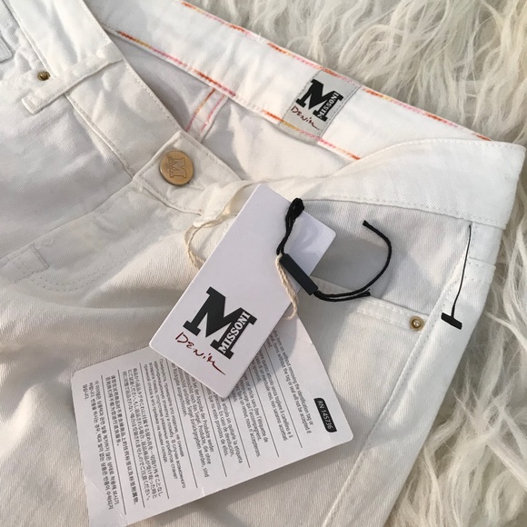 M MISSONI Low-Rise Straight Leg Jeans - Picture 4 of 7